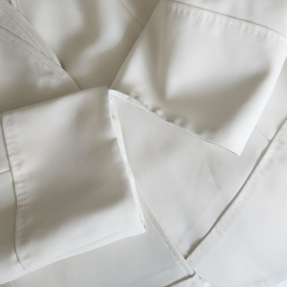 Zara Of White Fitted Style Blazer - Picture 8 of 10